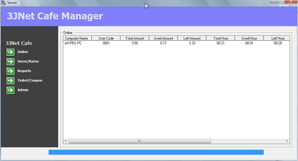 Internet cafe monitoring system thesis