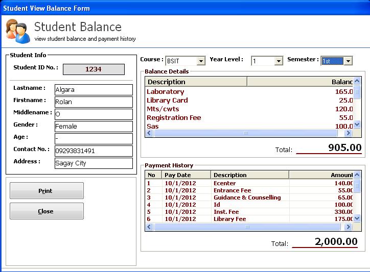 Free Download Student Information System Project In Vb6 Free