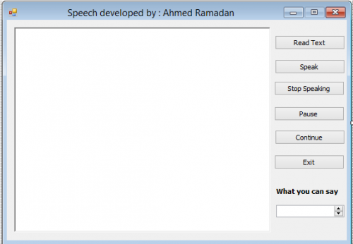 Text to Speech Project in C Sharp Text to Speech Project in C Sharp