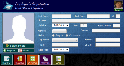 enrollment system thesis vb.net