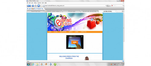 1 - PHP Electronic Voting System PHP/MYSQL Source Code