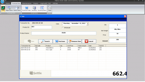 Sales monitoring and inventory system thesis