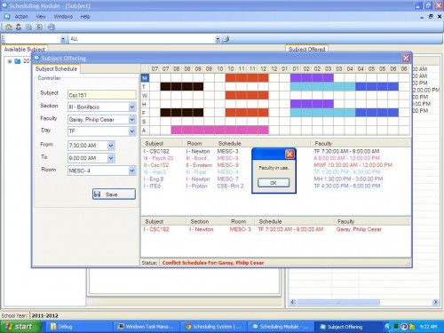 Thesis on scheduling algorithm