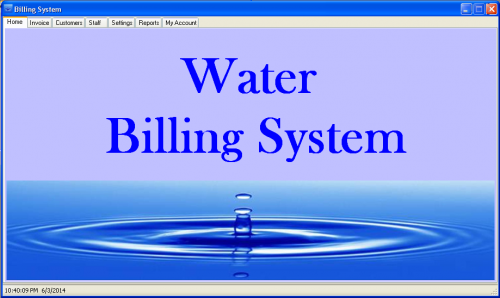 Water Billing System in Visual Basic .NET` Water Billing System in Visual Basic .NET