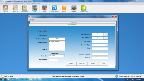 Program Billing Visual Basic