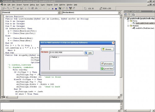 Visual Basic Access Excel File