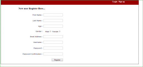 User Registration and login System in Codeigniter