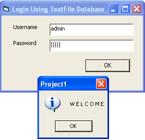 How to write into text file in vb6