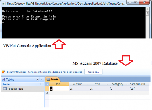 Vb Net Access Database Tutorial Pdf