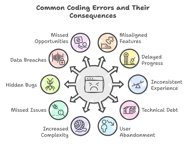 10 Most Common Coding Errors App Developers Make 