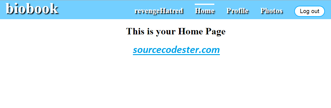 Result - Home Page