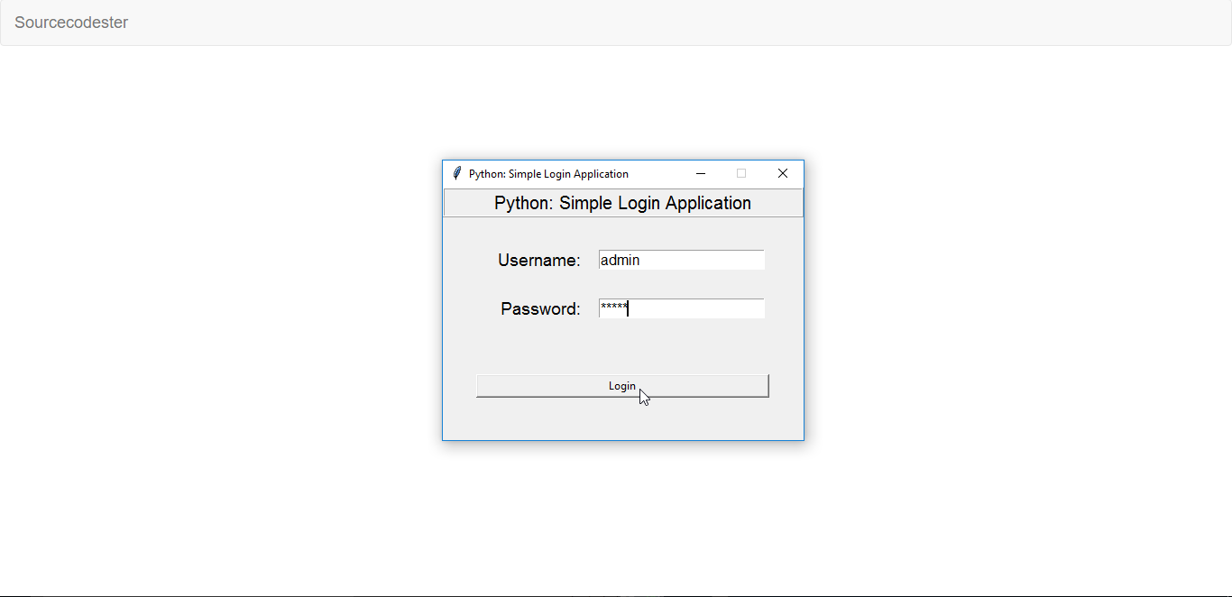 Password python