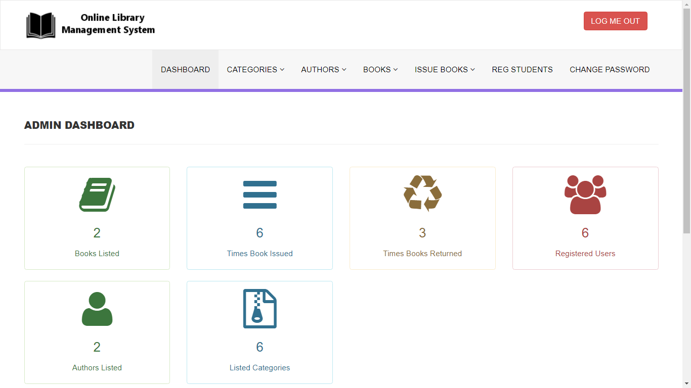 Simple Online Library Management System | Free Source Code ...