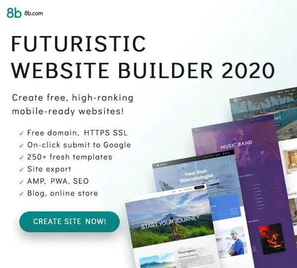 Simplest website builder