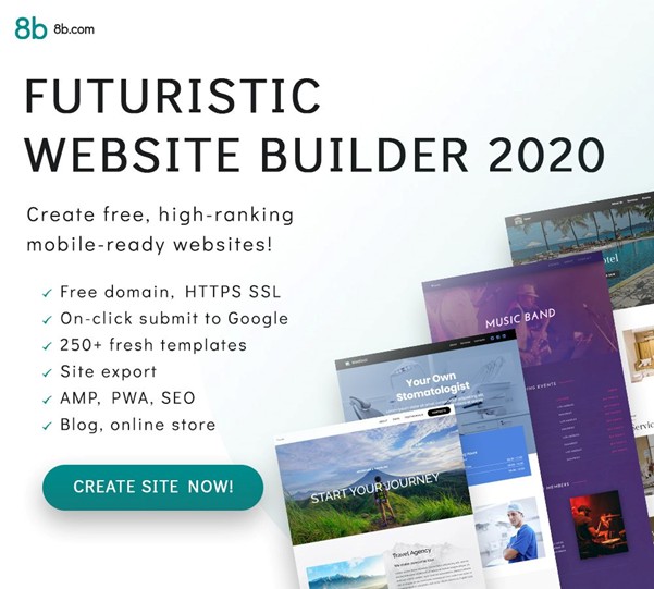 Simplest website builder