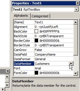 DataMember and DataField