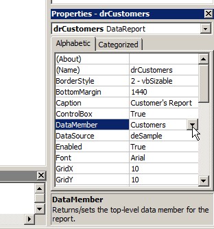 DataSource and DataMember