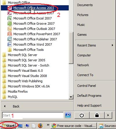 How to Open Microsoft Access