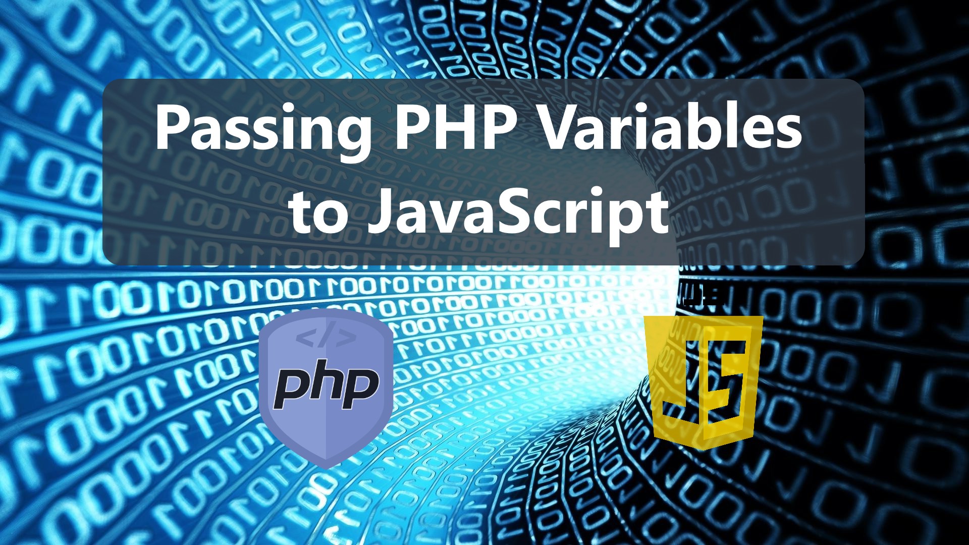 set javascript variable to php