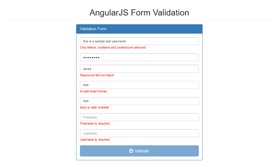 Validation required. JAVASCRIPT-валидация. Form validation. Validator js. Input email validation Angular.