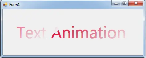 Animated Text in C# | Free Source Code Projects and Tutorials