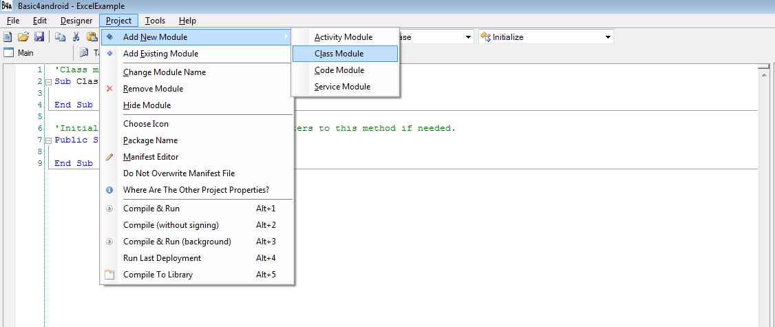 Class Module