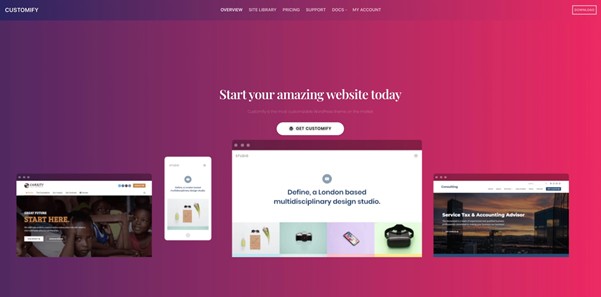 customify reviewed powerful tools below short web customizable theme