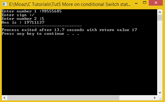 output