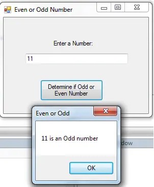 determine even or odd number in vb.net tutorial