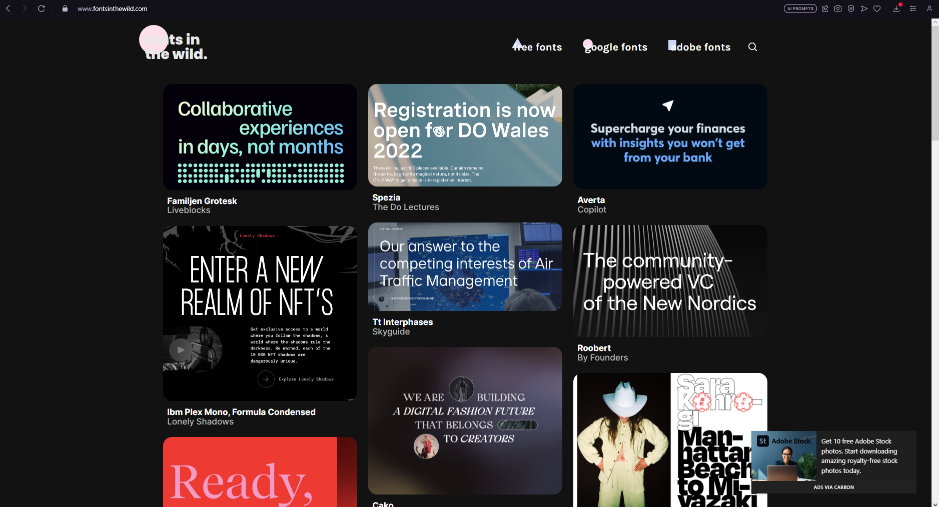 FONTSINTHEWILD