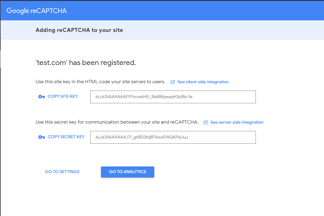 Google reCaptcha