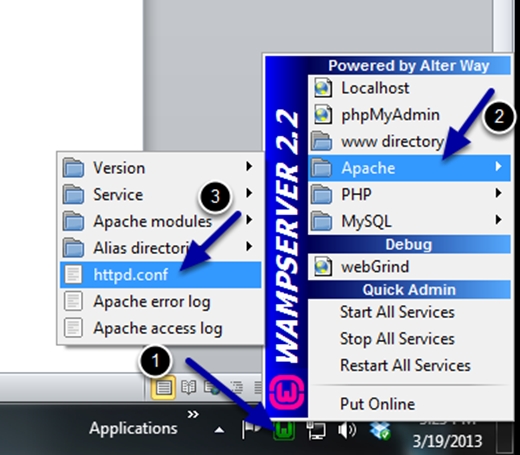 how to access wamp server from another computer in a lan