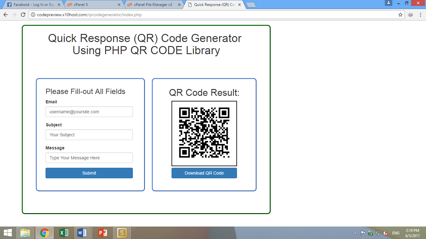 QR code Generator free