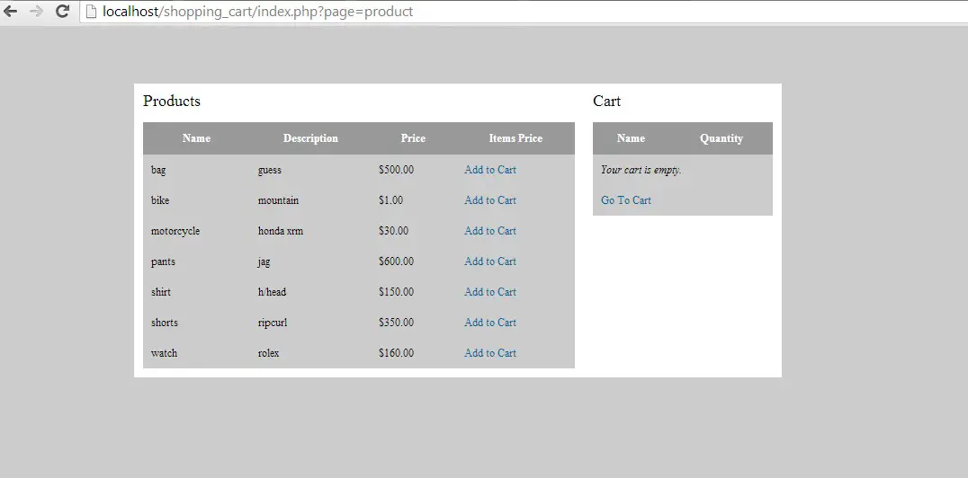 Catalog php products id