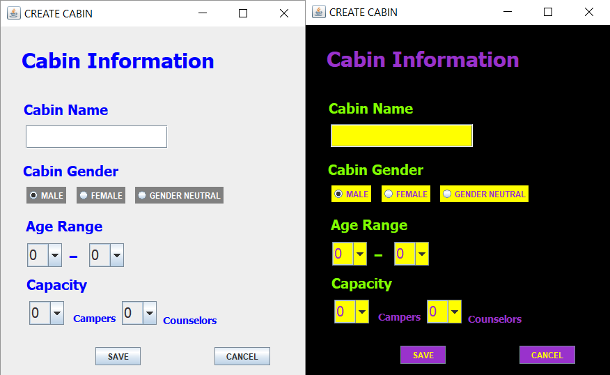 new cabin both - Cabin Assigner Pro - Free Source Code