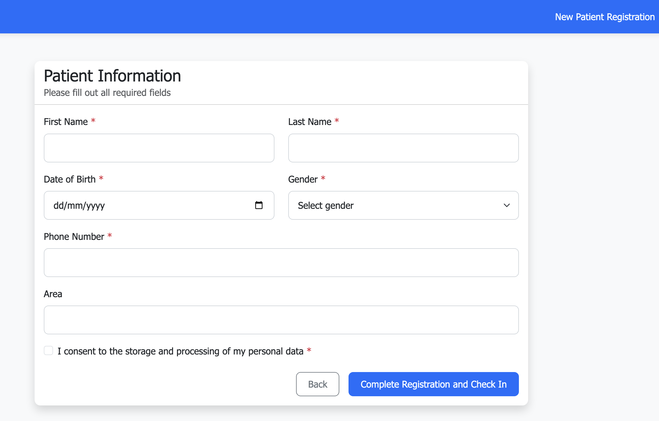 Patient Queue Management System (PQMS)