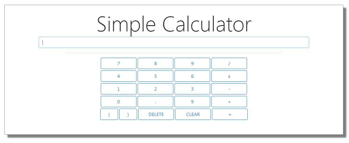 27 Design A Calculator Using Javascript