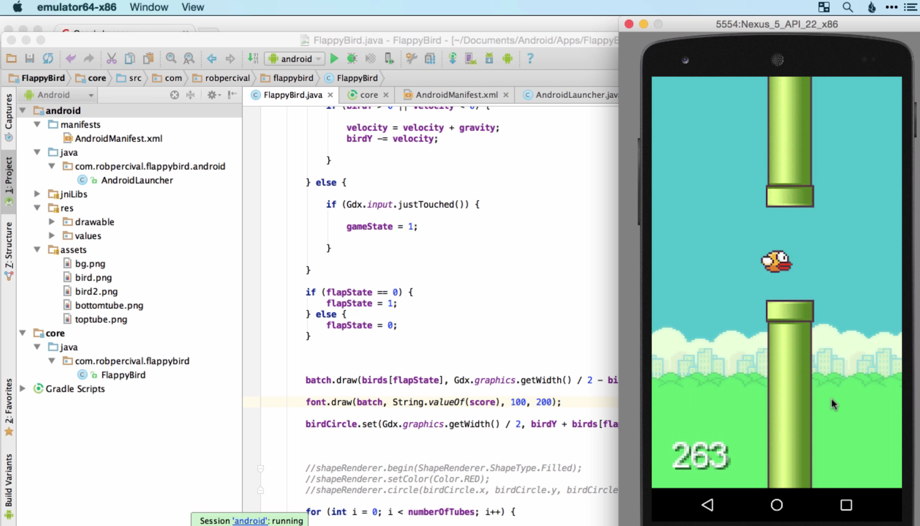 Flappy Bird Clone