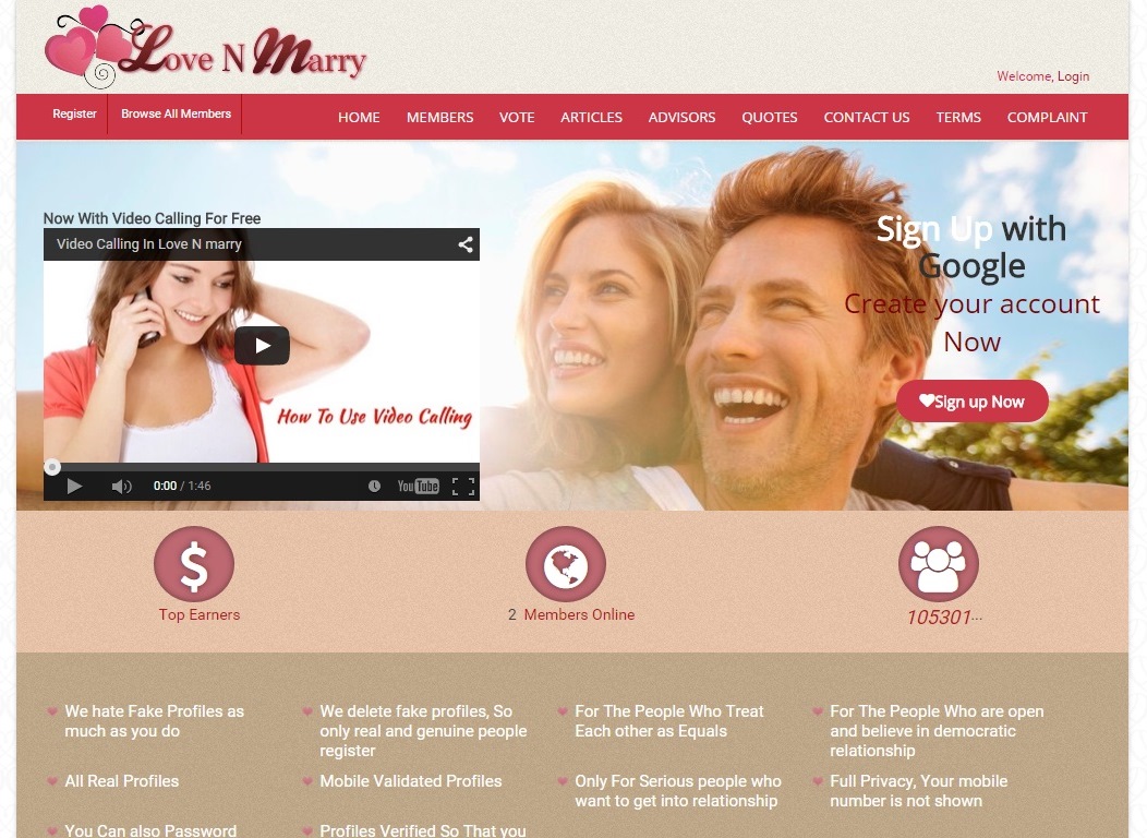 free matrimonial dating websites