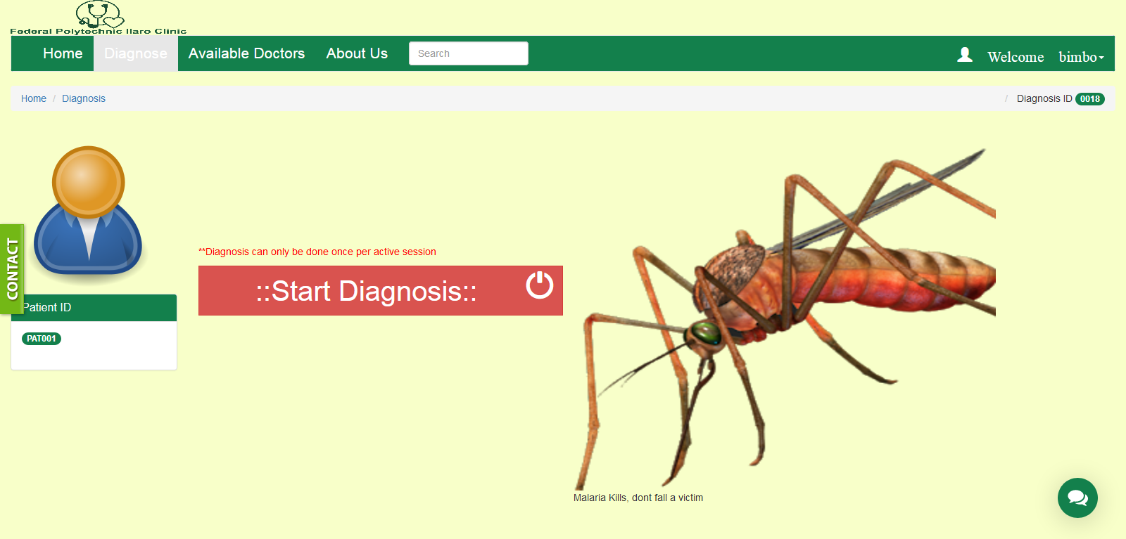 Malaria Diagnosis System