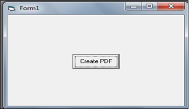 create pdf file from vb6 code visual basic
