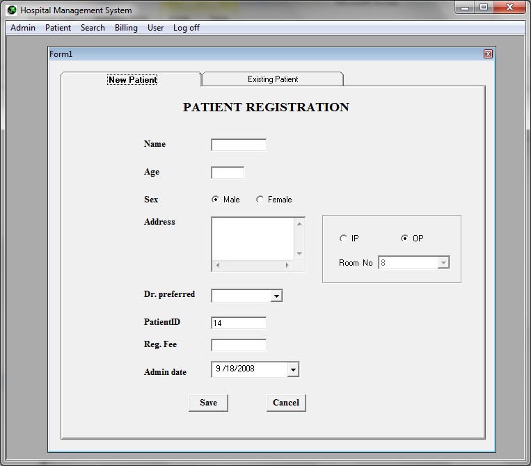 Hospital management system project in php github