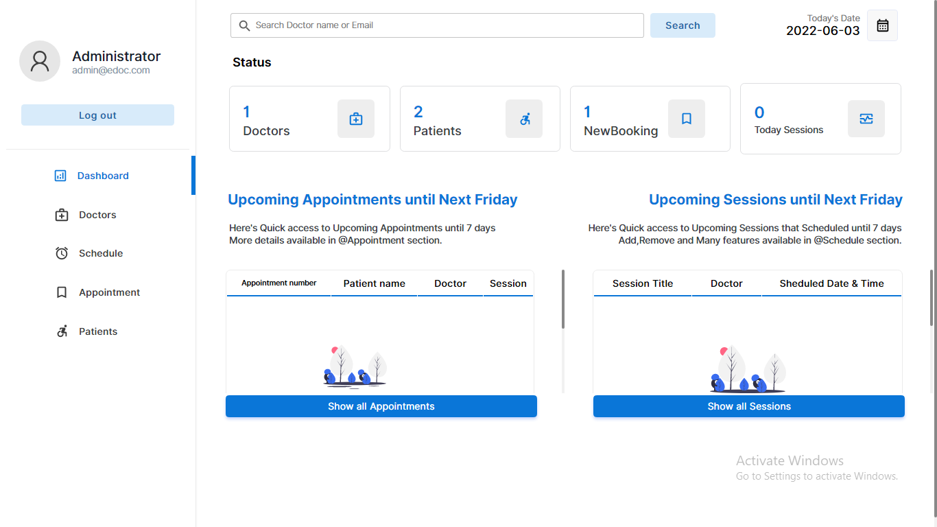 Doctor's Appointment System using PHP Free Source Code | SourceCodester