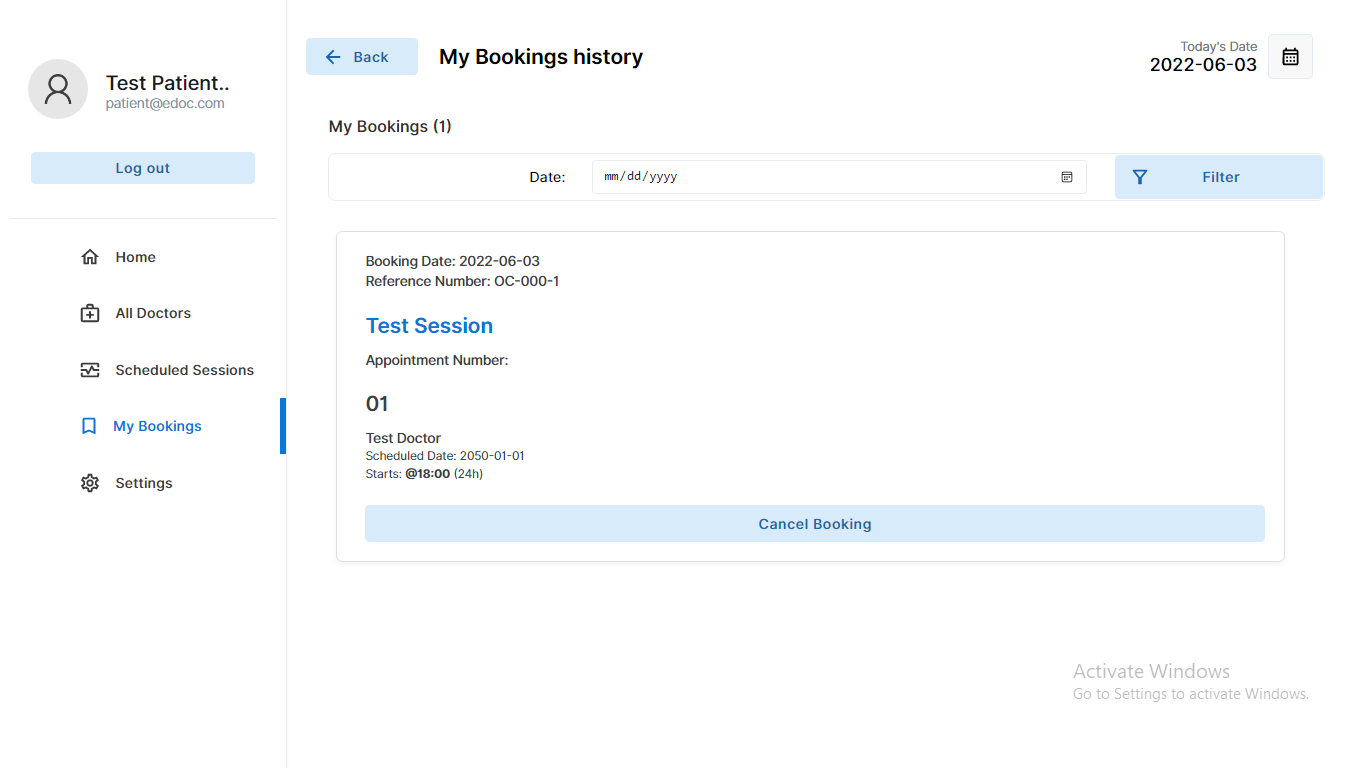 Doctor's Appointment System using PHP Free Source Code | SourceCodester