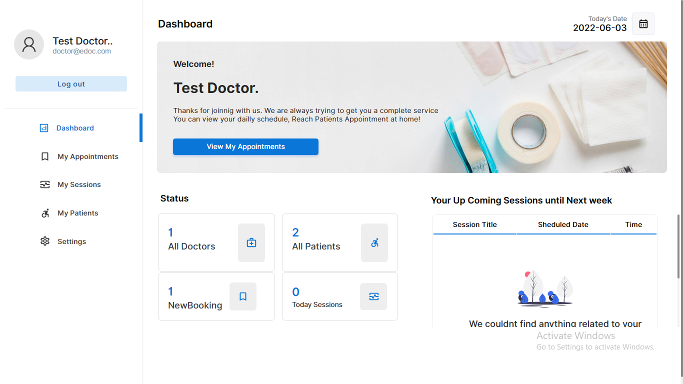 Doctor's Appointment System using PHP Free Source Code | SourceCodester
