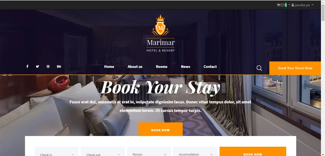 Online Hotel Reservation System in PHP/MySQLi with Source Code | Free