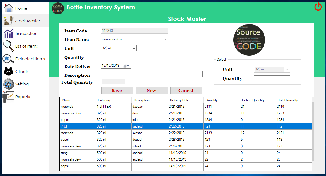 Inventory system