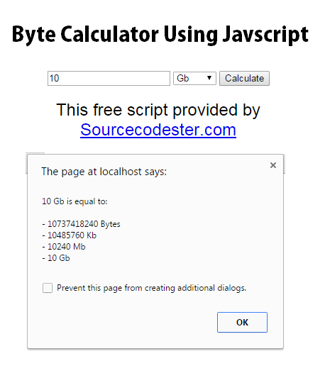 Calculate bytes sales