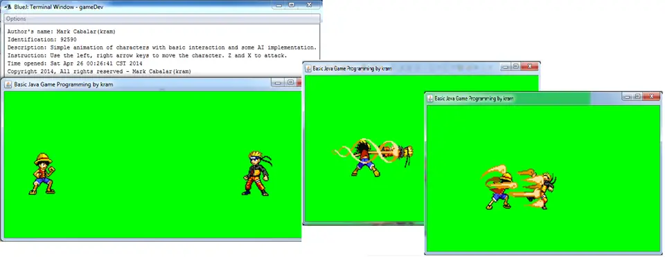 Very Basic Java Fighting Game | Free Source Code Projects and Tutorials