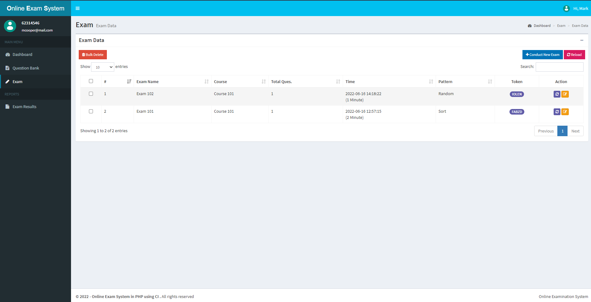 Online Examination System